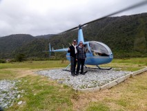 Ballade en hélicoptère dans la Vallée des Glaciers