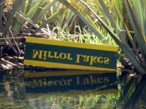 Mirror Lake et retour à Queenstown